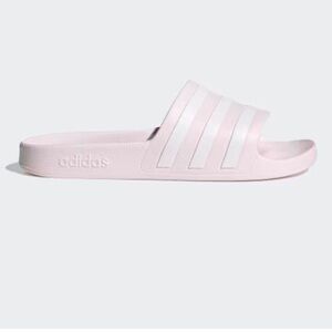 Adidas Slides with Signature Stripes